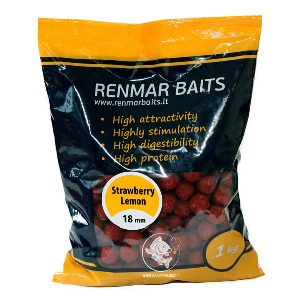 RENMAR BAITS Strawberry Lemon Boiler 1kg