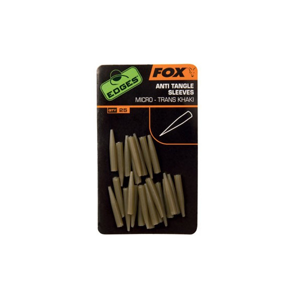 Mikro Apsauginės Gumelės Fox EDGES™ Anti Tangle Sleeves Micro