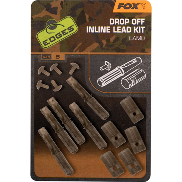 Inline Sistemos Komplektas Fox Camo Inline Lead Drop Off Kits