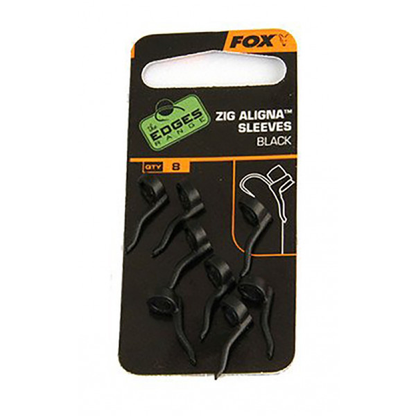 Ziginio Masalo Laikiklis Fox EDGES™ Zig Aligna Sleeve - Black