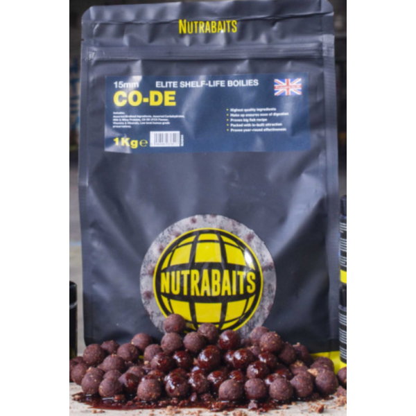 Boilerid Nutrabaits SÄILIVUSAEG BOILIES CO-DE 1kg