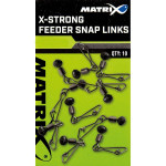 X-Strong Feeder Bead Snap Links Size 10