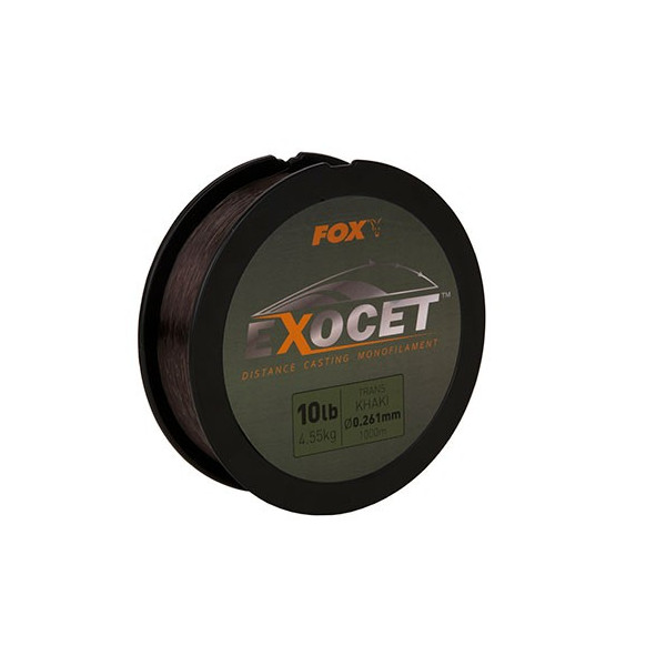Monofilamentinis Valas Fox Exocet® Mono Trans Khaki