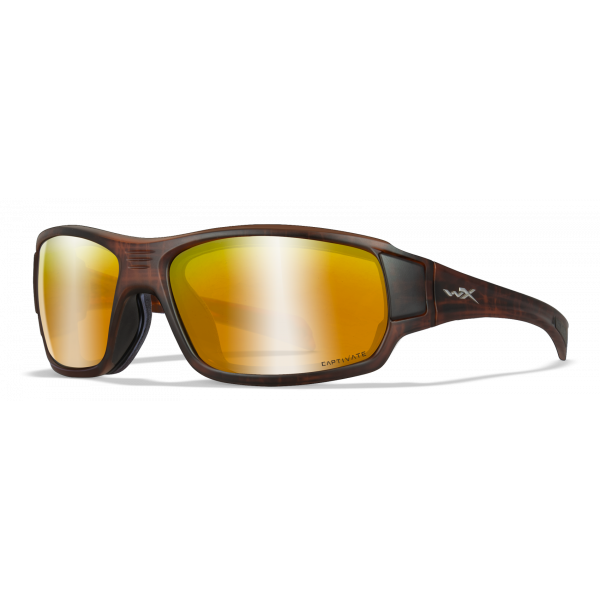 Okulary Wiley X WX Breach Captivate Bronze Mirror Matte Hickory