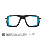 Akiniai Wiley X BOSS Captivate Blue Mirror Matte Black Frame