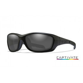 Akiniai Wiley X WX Gravity Captivate Smoke Grey Matte Black