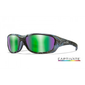 Brilles Wiley X WX gravity Captivate Green Mirror Kryptek