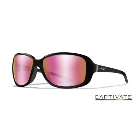 Akiniai Wiley X AFFINITY Captivate Rose Gold Gloss Black Frame