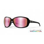 Brilles Wiley X AFFINITY Captivate Rose Gold Gloss Black Frame
