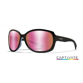 Akiniai Wiley X MYSTIQUE Captivate Rose Gold Gloss Black Frame