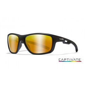 Brilles Wiley X ASPECT Captivate Bronze Mirror Matte Black Frame