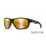 Brilles Wiley X ASPECT Captivate Bronze Mirror Matte Black Frame