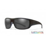 Glasses Wiley X OMEGA Captivate Smoke Gray Matte Black Frame