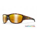 Glasses Wiley X CLIMB Captivate Bronze Mirror Gloss Tortoise