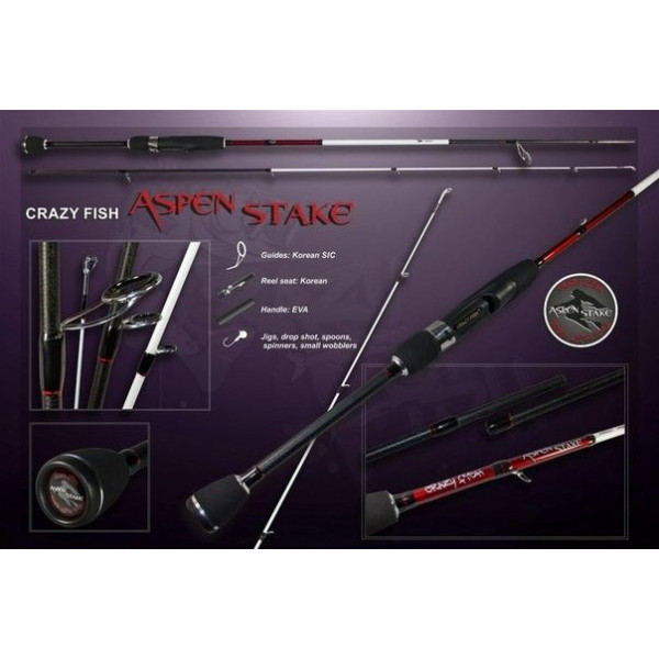 Spiningai Crazy Fish Aspen Stake