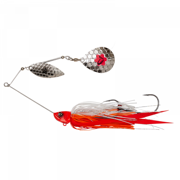 Sukrė Savage Gear DaBush Spinner Bait Red Head Silver