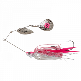 Twisted Savage Gear DaBush Spinner Bait Pink Sudrabs