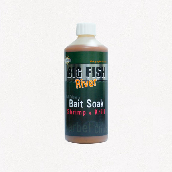 Liquid Dynamite Baits River Liquid Soak Garneles & Krils 500ml