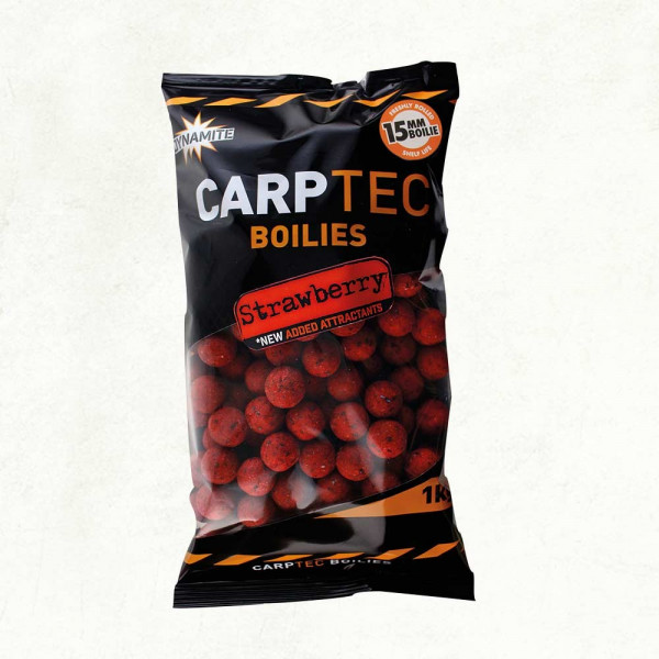 Boileri Dynamite Baits CarpTec Strawberry Boilies