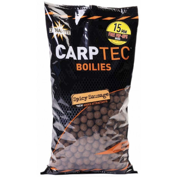 Boileri Dynamite Baits CarpTec Spicy Sausage Boilies