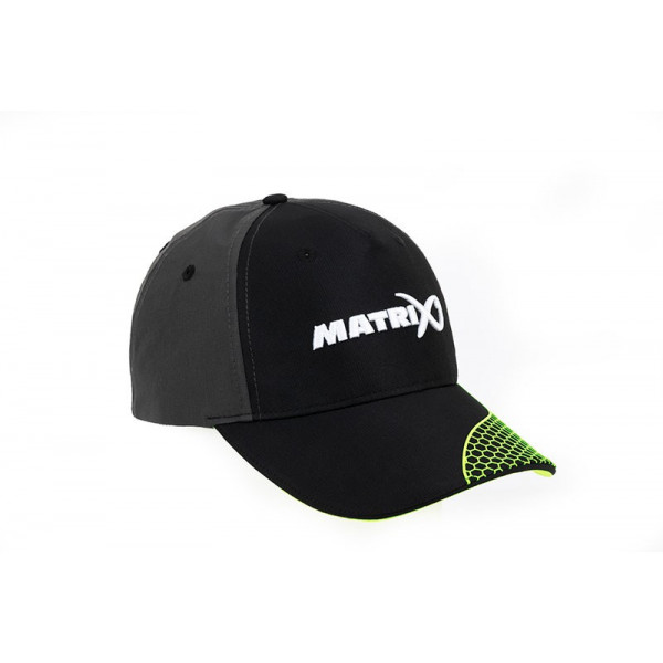 Бейсболка Hat Matrix Grey / Lime