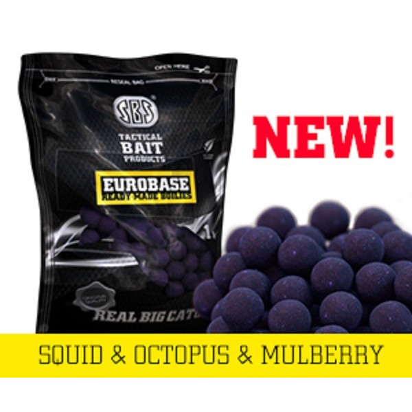 Tirpstantys boiliai SBS Baits Eurobase Soluble Squid & Mulberry