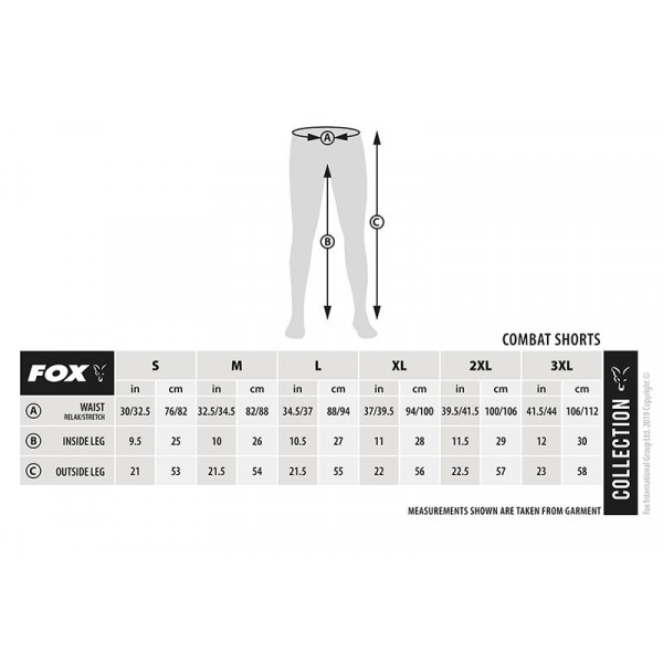 Šortai Fox Collection Combat Shorts Green/Silver