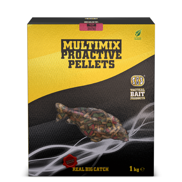 Peletės SBS BAITS Multimix Proactive 3-6mm Pellets