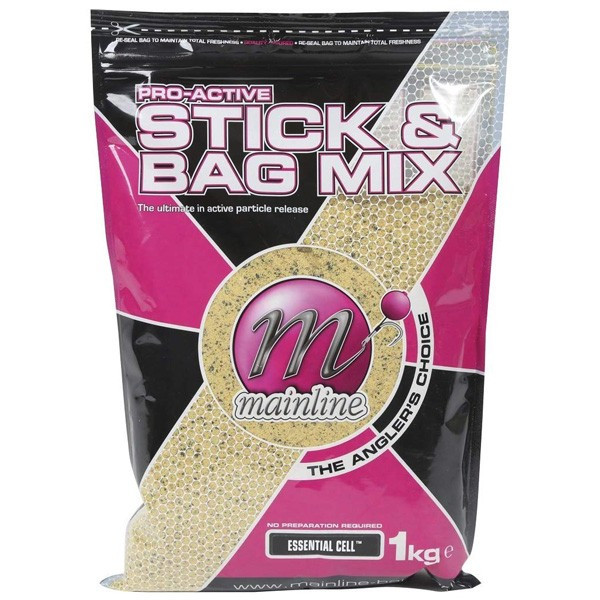 PVA Jaukas Mainline Pro-Active Bag&Stick Mix Essential CellTM