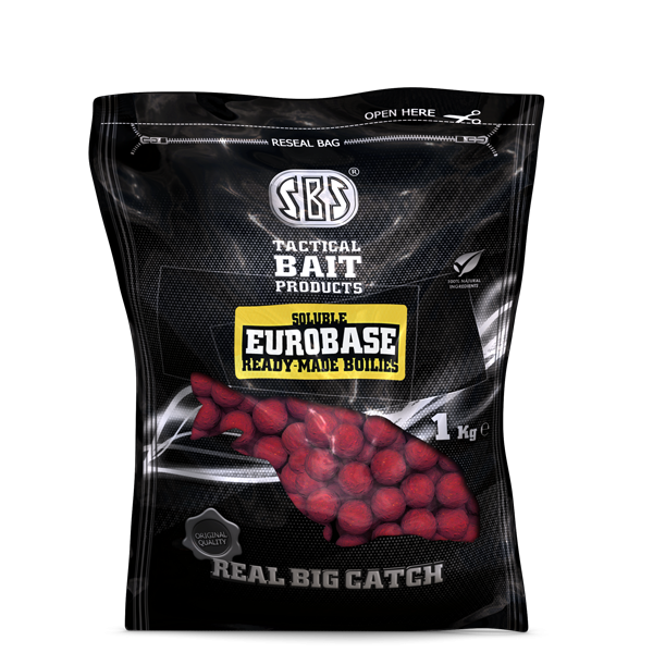 Tirpstantys Boiliai SBS Baits EuroBase Soluble Strawberry Jam