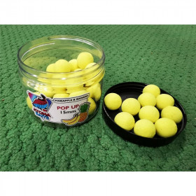 Plaukiantys Boiliai Atoma Baits Pineapple-Banana Pop Ups