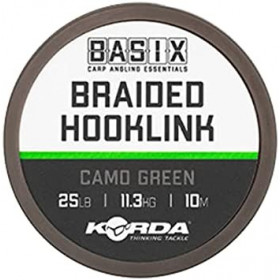 Pavadėlinis Valas Korda Basix Soft Braided Hooklink