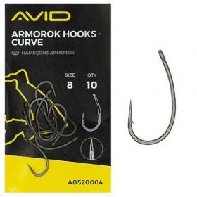Kabliukai Avid Armorok Hooks - Curve