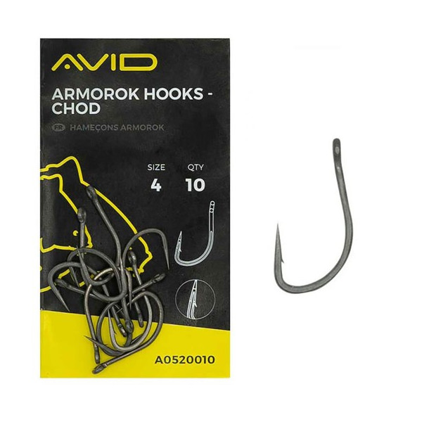 Kabliukai Avid Armorok Hooks - Chod