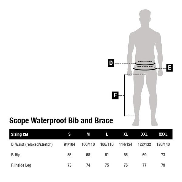 Kelnės Nash Scope Waterproof Bib and Brace