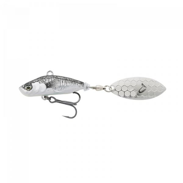 Savage Gear 3D Sticklebait Tailspin Sinking Black Silver