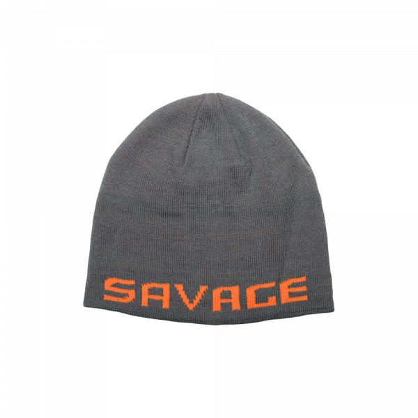 Kepurė Savage Gear Logo Beanie Grey