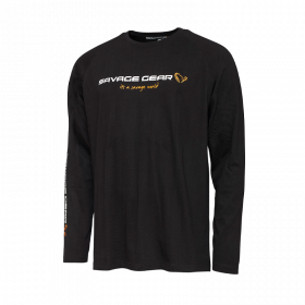 Marškinėliai Savage Gear Signature Logo Long Sleeve Tee