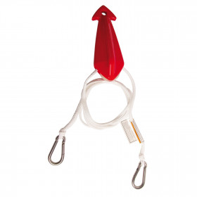 Karabinai Jobe Rope Bridle Stainless Steel Hooks 360CM