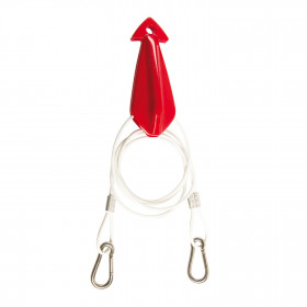 Karabinai Jobe Rope Bridle Stainless Steel Hooks 240CM