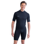 Hidrokostiumas Jobe Atlanta Shorty 2mm Wetsuit Men Black