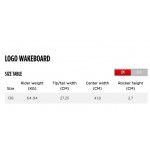 Vandenlentė Jobe Logo Series Wakeboard