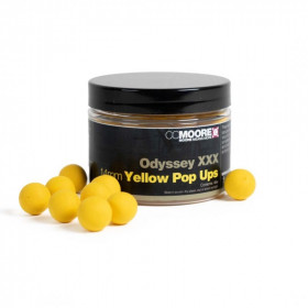 Plaukiojantys boiliai „CCMOORE“ „Odyssey Yellow Pop Ups“