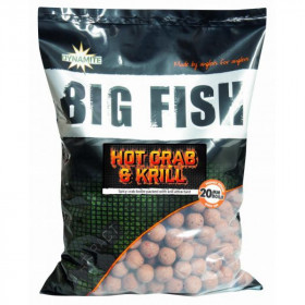 Boiliai Dynamite Baits Hot Crab&Krill Boilies