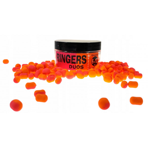 Balansuojantys Boiliai Ringers Duo Wafters Pink/Orange 6-10mm