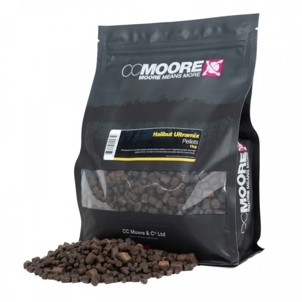 Peletės CCMOORE Halibut Ultramix 4-6-8mm Pellets
