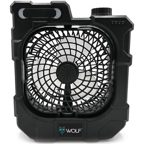 Ventiliatorius Wolf Voltair Portable Fan & Powerbank