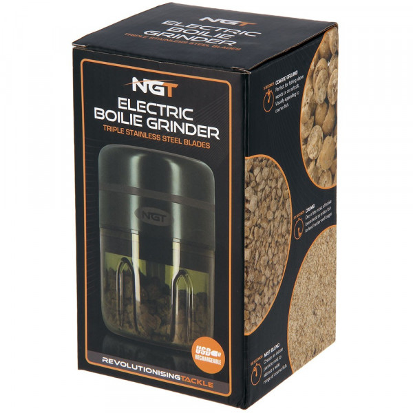 NGT Electric USB Rechargeable Boilie Grinder