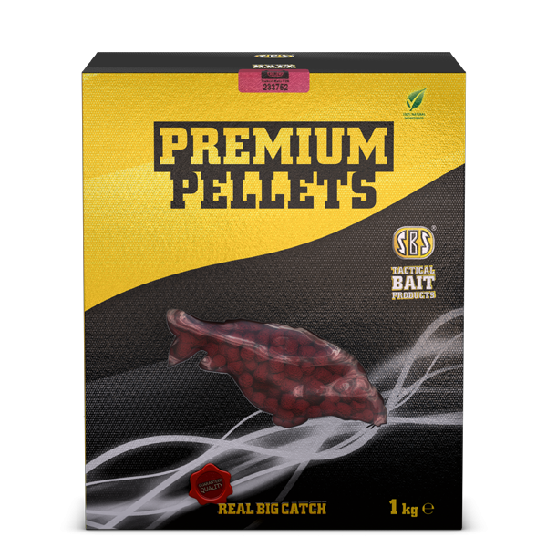 Peletės SBS BAITS Premium C2 (Squid&Cranberry) Pellets