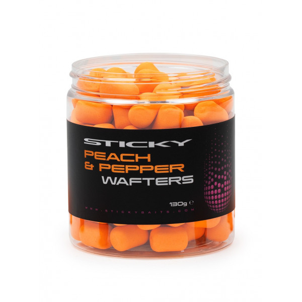 Balansuojantys Boiliai Sticky Baits Peach & Pepper Wafters